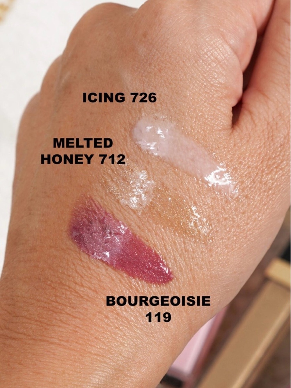 CHANEL Holiday Maximum Brilliance Lip Gloss Trio Rouge Coco Gloss Set NIB! - Picture 3 of 10